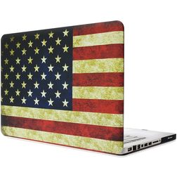 Mobigear Design MacBook Pro 13 Pouces (2008-2012) Coque - US Flag - Model A1278