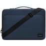 Gaston Luga Däsh Cushioned Briefcase Sacoche Ordinateur portable 16 Pouces Sacoche ordinateur + Poignée - Dark Blue