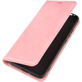 Mobigear Retro Slim Housse POCO F2 Pro Etui Porte-Monnaie - Rose