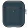 Valenta Snap Coque Apple AirPods 2 Coque en Cuir Véritable - Bleu