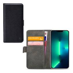 Mobilize Classic Gelly Wallet Housse iPhone 13 Pro Max Etui Porte-Monnaie - Noir
