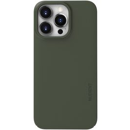 Nudient Thin Precise Coque iPhone 13 Pro MagSafe Coque arrière Rigide - Pine Green