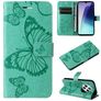 Mobigear Butterfly Housse Xiaomi Redmi 14C Etui Porte-Monnaie - Vert