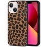 Mobigear Safari Coque iPhone 14 Coque arrière en TPU Souple - Leopard