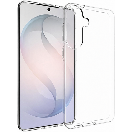 Mobigear Basics Coque Transparente Samsung Galaxy S26 FE Coque arrière en TPU Souple - Transparent