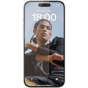 PanzerGlass SAFE iPhone 15 Pro Verre trempé Protection d'écran - Compatible Coque