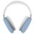 Mobigear Colors Coque Apple AirPods Max Coque en Silicone Souple - Bleu