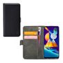 Mobilize Classic Gelly Wallet Housse Samsung Galaxy M11 Etui Porte-Monnaie - Noir