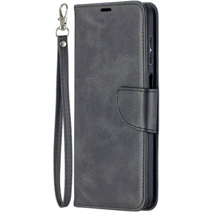 Mobigear Excellent Samsung Galaxy A12 Étui Portefeuille - Noir