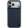 CARE by PanzerGlass Fusion Fabric iPhone 17 Pro Max MagSafe Plastique rigide Coque arrière Antichoc - Bleu