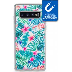 My Style Magneta Coque Samsung Galaxy S10 Coque arrière en TPU Souple - Jungle