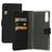 Mobiparts Saffiano Wallet Housse Samsung Galaxy A70 Etui Porte-Monnaie - Noir