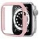 Mobigear Colors Coque Apple Watch - 45 mm Coque Rigide - Rose