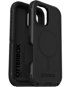 Otterbox Defender Coque iPhone 16 MagSafe Coque arrière Rigide Anti-Chocs - Noir