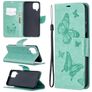 Mobigear Butterfly Housse Samsung Galaxy A12 Etui Porte-Monnaie - Turquoise