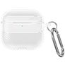 Mobigear Carbon Fiber Coque Apple AirPods 4 Thin Coque Rigide - Transparent