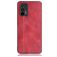 Mobigear Stitch Coque Realme GT Coque arrière - Rouge