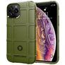 Mobigear Rugged Shield Coque iPhone 12 Coque arrière en TPU Souple Anti-Chocs - Vert