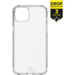 ITSkins SpectrumClear-R Coque Transparente iPhone 15 Coque arrière en TPU Souple Anti-Chocs - Transparent