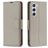 Mobigear Excellent Housse Samsung Galaxy S23 Etui Porte-Monnaie - Gris
