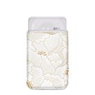 MIO - Porte Cartes en - 3 Cartes - Compatible MagSafe - Roses