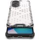 Mobigear Honeycomb Coque HONOR X8 Coque arrière Rigide Anti-Chocs - Bleu