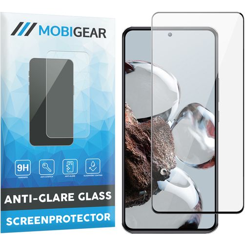 Mobigear Premium Xiaomi 12T Verre trempé Protection d'écran - Compatible coque - Noir