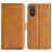 Mobigear Slim Magnet Housse OnePlus Nord CE 4 Lite Etui Porte-Monnaie - Cognac