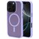 Mobiparts Hardcover iPhone 16 Pro MagSafe Plastique rigide Coque arrière - Satin Lila