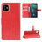 Mobigear Wallet Housse iPhone 11 Etui Porte-Monnaie - Rouge