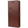 Mobigear Flowers Housse Samsung Galaxy A53 Etui Porte-Monnaie - Marron