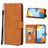 Mobigear Wallet Housse POCO C40 Etui Porte-Monnaie - Marron