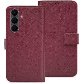 My Style Flex Wallet Housse Samsung Galaxy S25 FE Etui Porte-Monnaie - Bordeaux