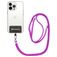Mobigear Lanyard - Cordon de téléphone universel ajustable - Rose / Violet