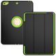 Mobigear Tri-Fold Folio Coque iPad 6 (2018) Etui - Noir / Vert