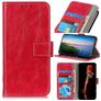 Mobigear Basic Housse Samsung Galaxy S21 FE Etui Porte-Monnaie - Rouge