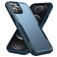 Mobigear Heavy Armor Coque iPhone 14 Pro Max Coque arrière Rigide Anti-Chocs - Bleu