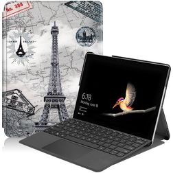 Mobigear Design Coque Microsoft Surface Go 2 Etui - tour Eiffel