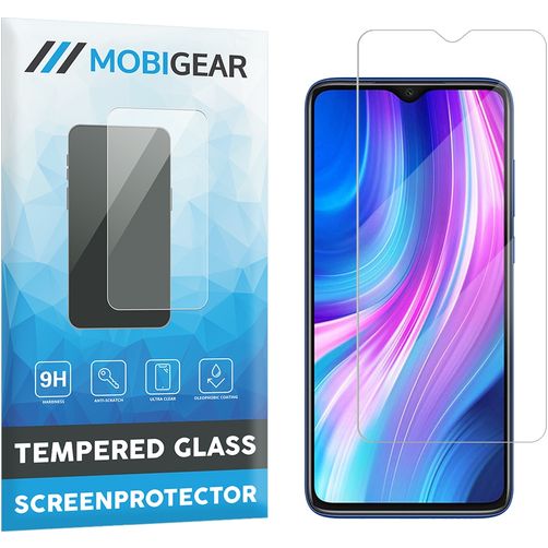 Mobigear Xiaomi Redmi Note 8 Pro Verre trempé Protection d'écran - Compatible coque