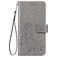 Mobigear Clover Housse Samsung Galaxy A52s 5G Etui Porte-Monnaie - Gris
