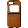 Mobigear Excellent Coque Motorola Razr (2022) Coque arrière Rigide - Marron