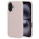 Mobiparts Coque iPhone 16 Coque arrière en Silicone - Soft Salmon