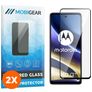 Mobigear Premium Motorola Moto G51 5G Verre trempé Protection d'écran - Compatible Coque - Noir (Lot de 2)