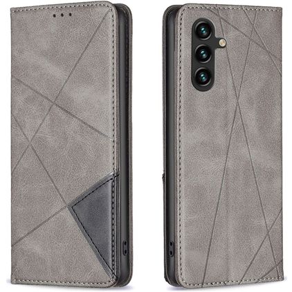 Mobigear Rhombus Slim Housse Samsung Galaxy A56 Etui - Gris