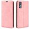 Mobigear Retro Slim Housse TCL 30 Etui Porte-Monnaie - Rose