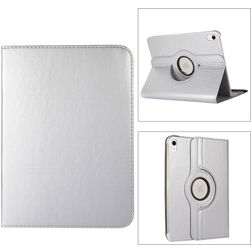 Mobigear DuoStand Coque iPad 10 (2022) Etui Rotatif - Argent