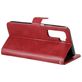 Mobigear Zipper Housse Huawei P40 Lite 5G Etui Porte-Monnaie - Rouge