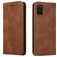 Mobigear Retro Slim Samsung Galaxy S20 Étui Portefeuille - Marron