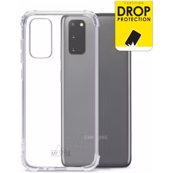 My Style Protective Flex Coque Transparente Samsung Galaxy S20 Coque arrière en TPU Souple Anti-Chocs - Transparent