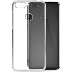 Mobilize Gelly Coque Transparente Motorola Moto E6 Play Coque arrière en TPU Souple - Transparent